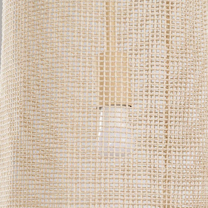 Brio Lighting - Wholesale Chandelier/Hanging Light - Lusteria 1-Light Farmhouse Beige Woven Rope Pendant Lighting11