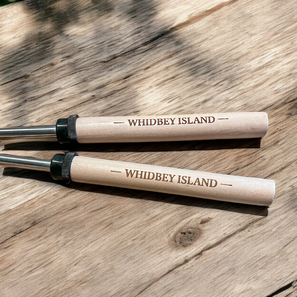 Wild Larch Creative - Wholesale Outdoor Grill Tools - City/State Custom S'More Sticks -Marshmallow Roasting Sticks2