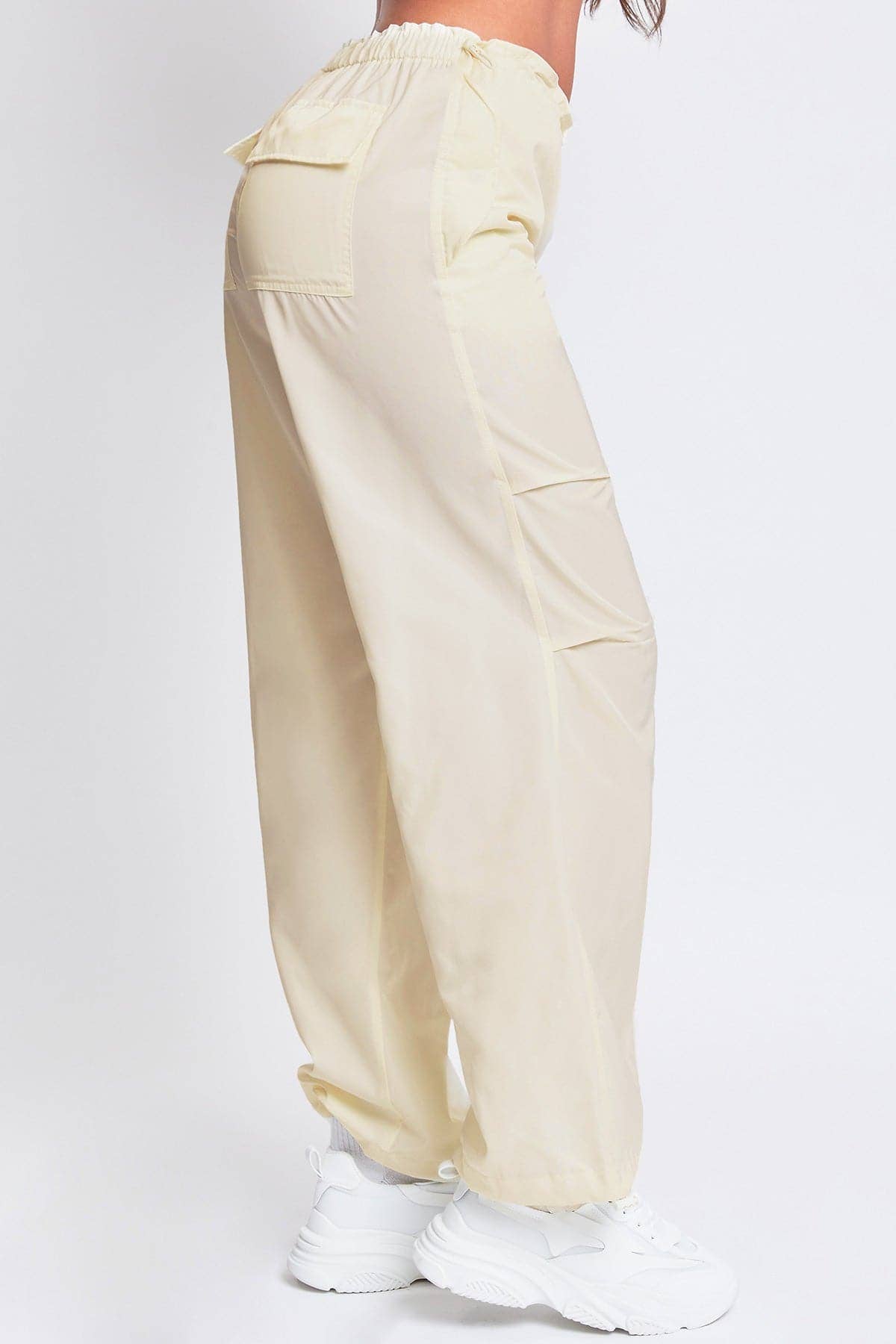 YMI - Wholesale Pants - Women's - Relaxed Nylon Parachute Pants-P1761N117