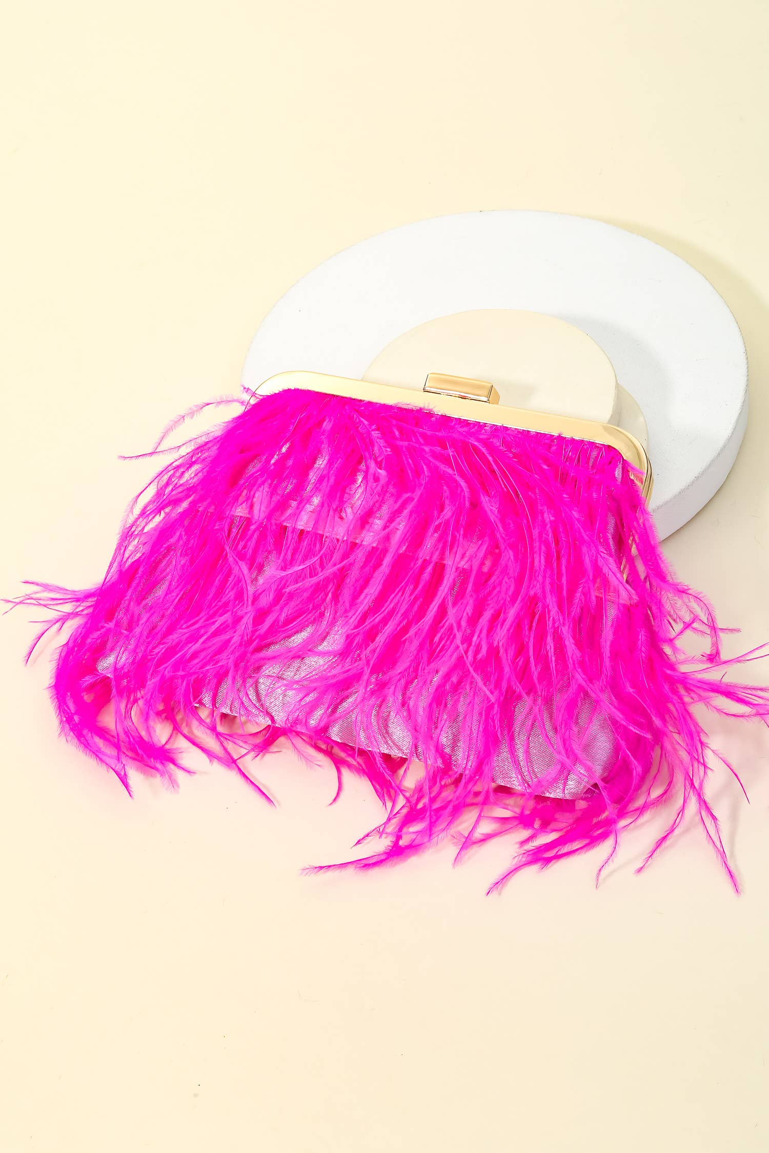 Anarchy Street - Wholesale Clutch Bag - Women's - Feather Fringe Clutch Bag1