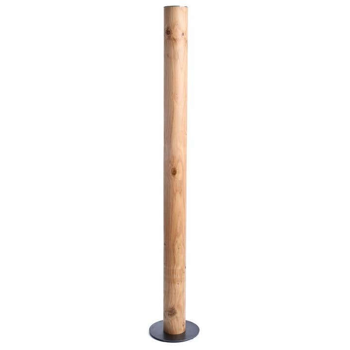 Lampadaire Columna en chêne pour la vente par LeuchtNatur GmbH