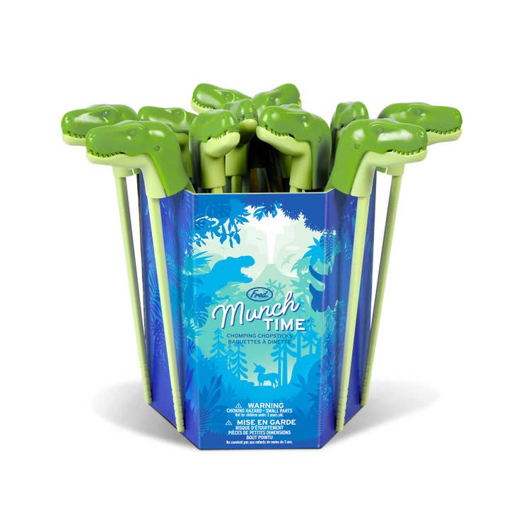 Fred & Friends - Wholesale Chopsticks - Munchtime - T-Rex Dinosaur Chopsticks