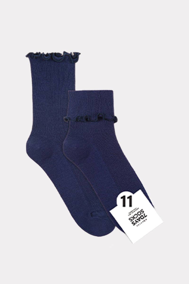 7DAYSSOCKS - Wholesale Sokken - Dames - Sokken met ronde franjes voor dames8