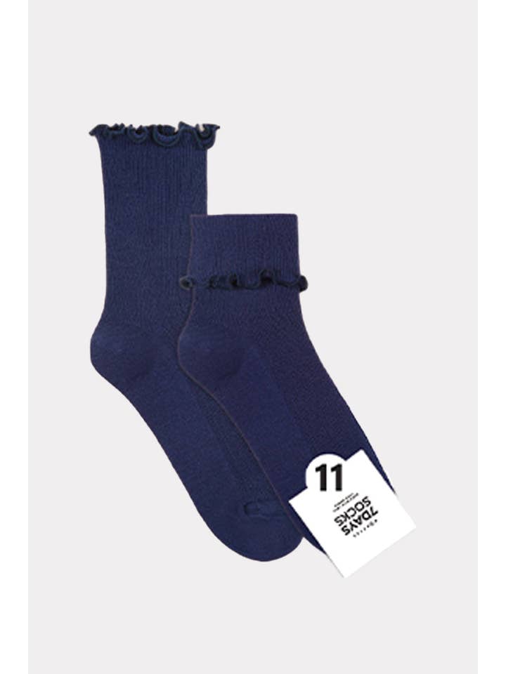 7DAYSSOCKS - Wholesale Sokken - Dames - Sokken met ronde franjes voor dames8