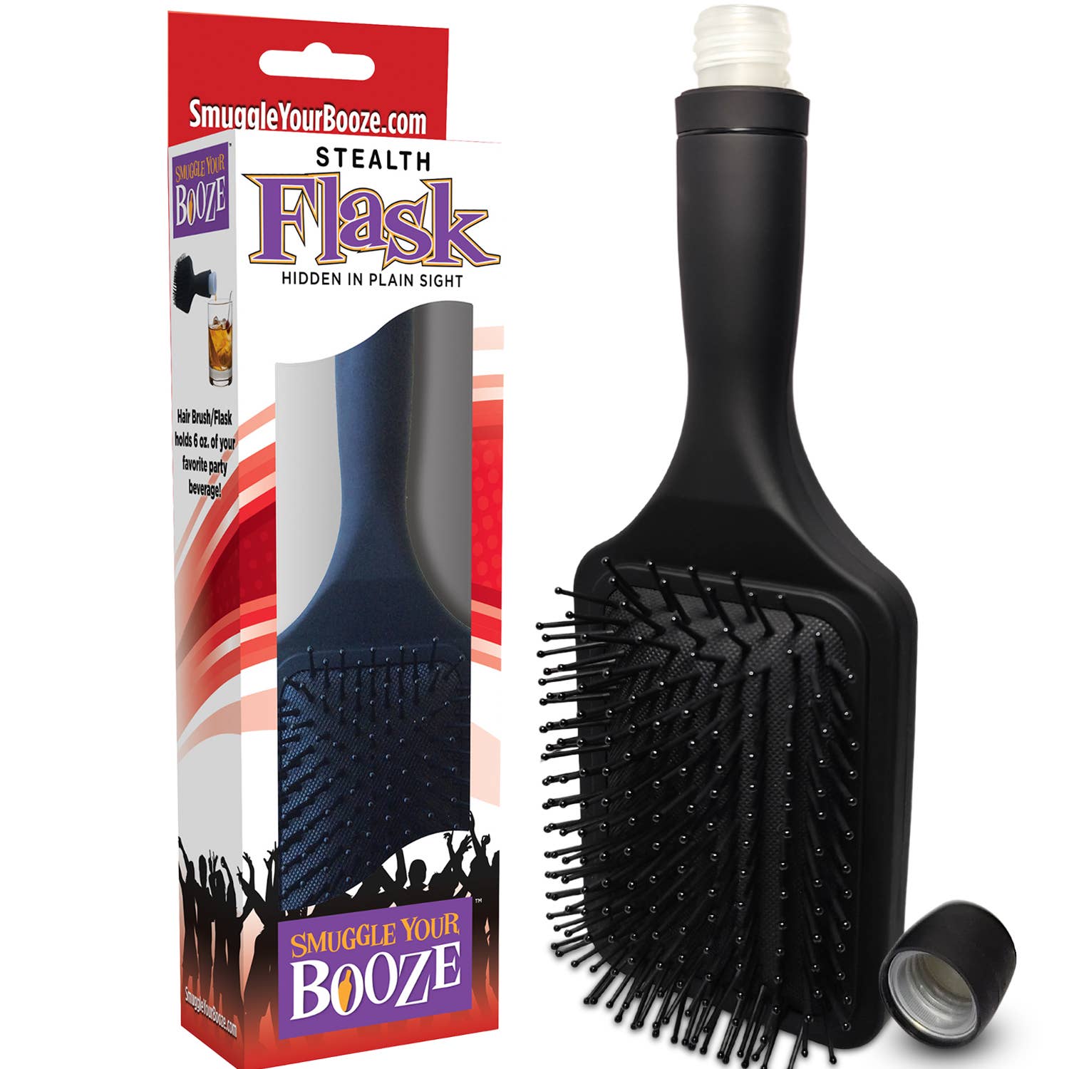 Smuggle Your Booze - Wholesale Flask - Hair Brush Flask1