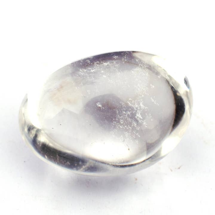 Natural Polished Clear Quartz Grade Himalayan Crystal Tumble Stone for wholesale by Reiju