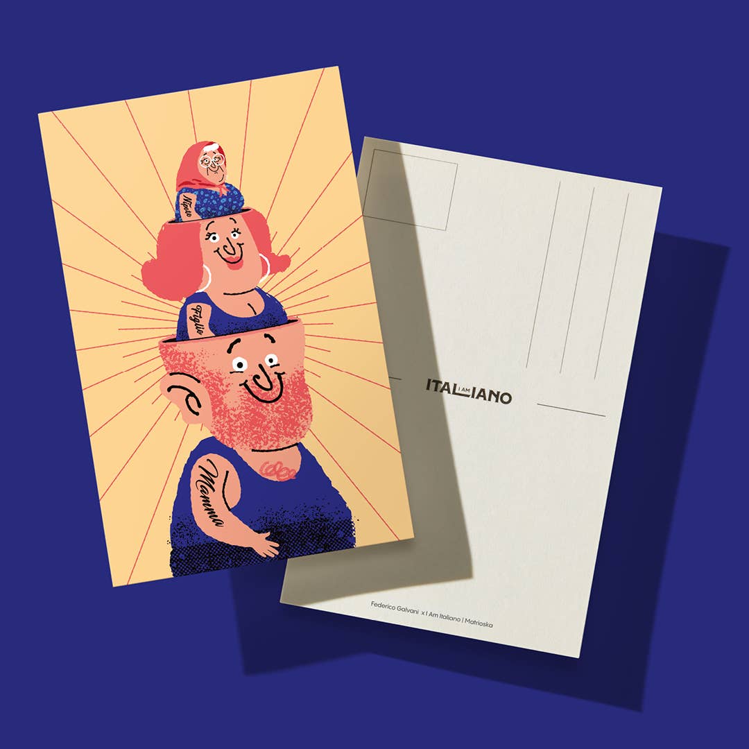 I AM ITALIANO - Wholesale Chocolate Bar - MAMMA MATRIOSKA - Organic dark chocolate with almond2