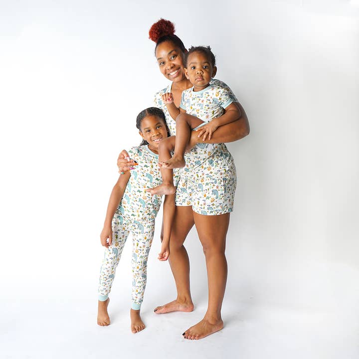 Emerson and Friends - Vente Bas de pyjama – femme - Pyjama en bambou pour adultes Manatee pour femmes2