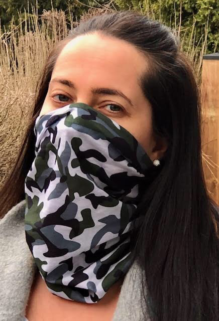 Beautiful Boundaries - Wholesale Fashion Headband - Women's - Headband - yoga tubular headwrap army camo1