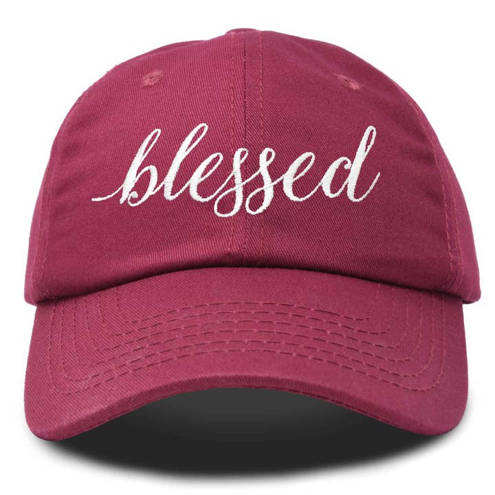 Dalix - Wholesale Baseball Cap - Women's - DALIX Blessed Women's Baseball Cap Soft Cotton Dad Hat56