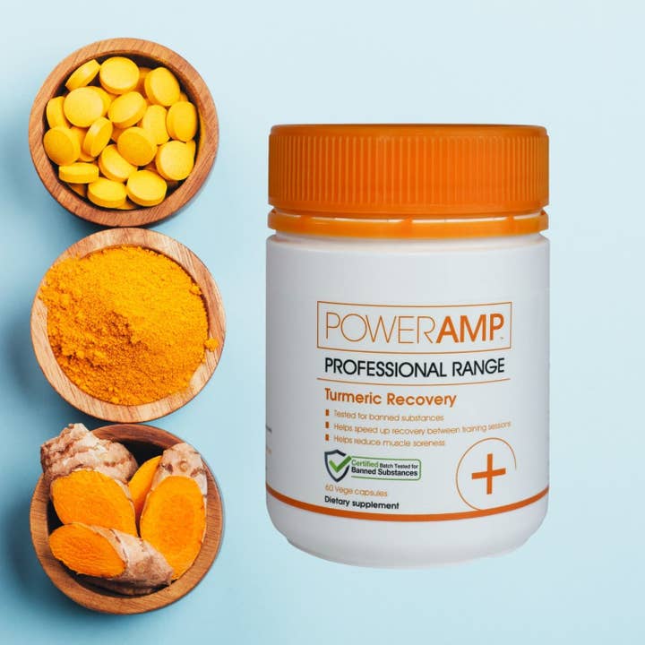 PowerAmp Sports - Venta al por mayor Suplementos/vitaminas para beber - Recuperación cúrcuma