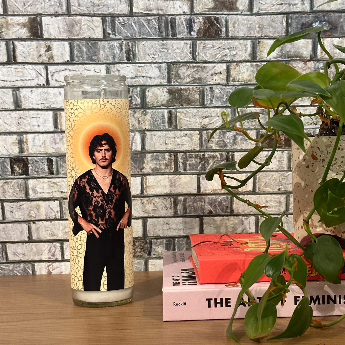 Flaming Feminist - Wholesale Votive Candle - Dolly Parton Inspired Payer Candle7