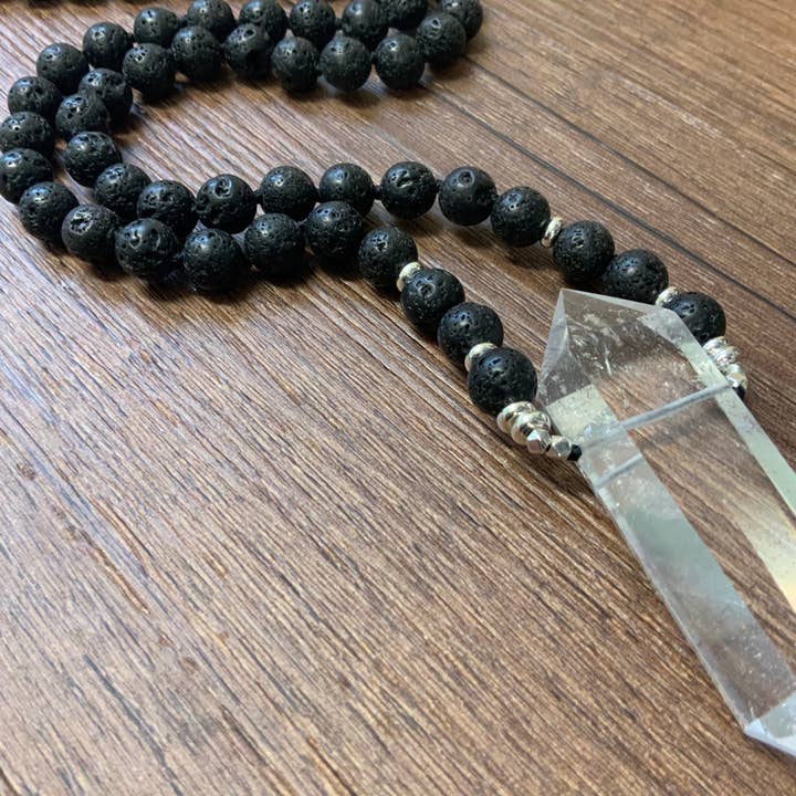 Peace Love Bling – Colar com missangas/pérolas por atacado – Colar Power Crystal1