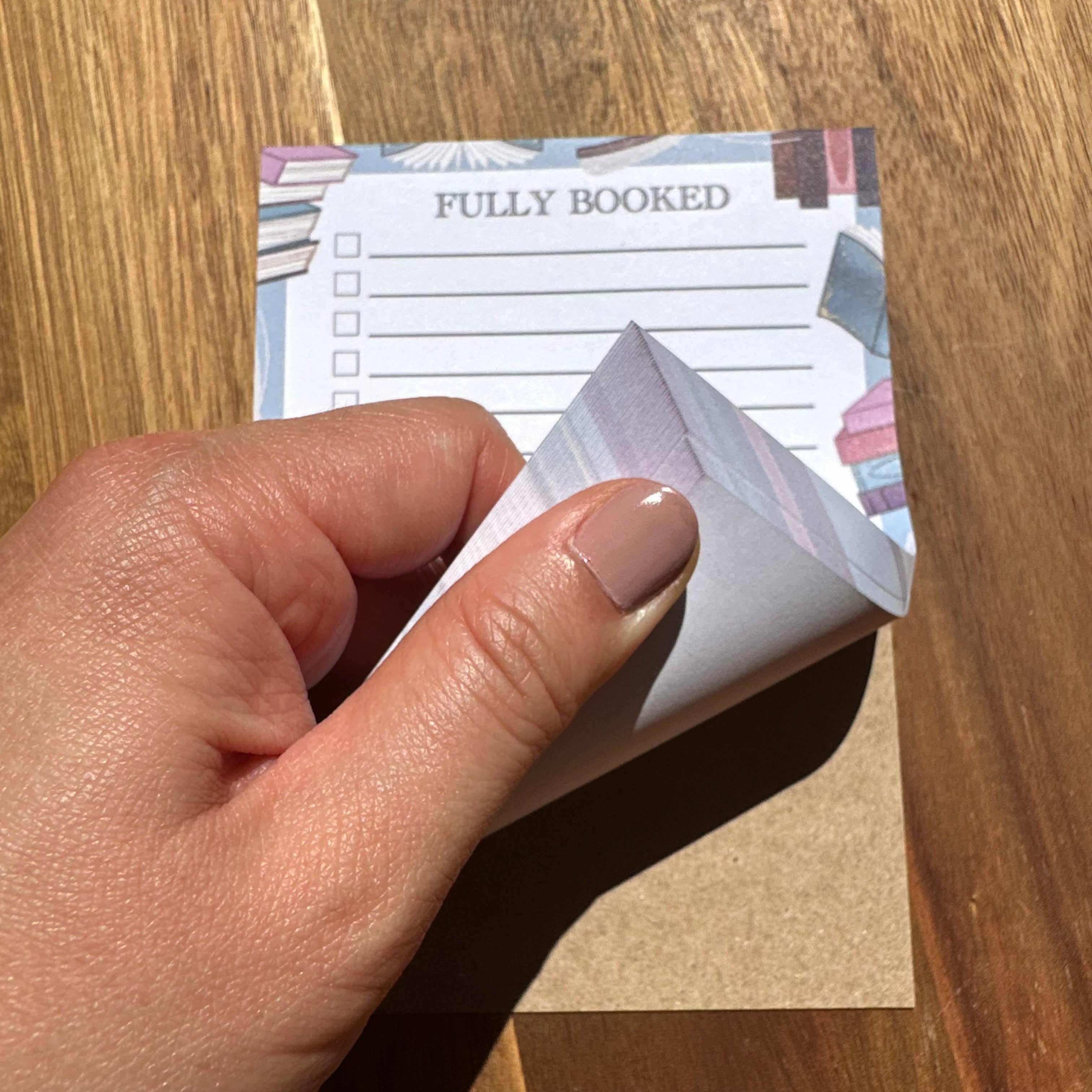 Designs with Jamie - Wholesale Notepad - Fully Booked Notepad3