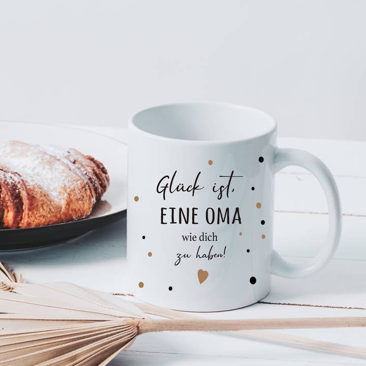 Mug "Happiness is having a grandma like you" for wholesale by Farbrausch