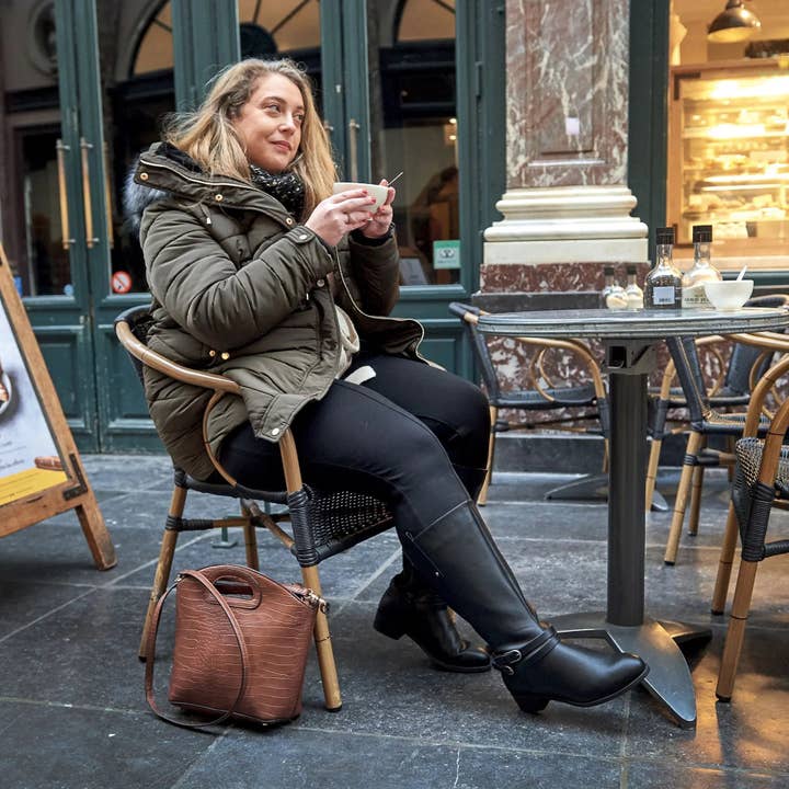 Gabylou - Wholesale Boots - Women's - 3XL Boots for Wide Calves - Model Lise1