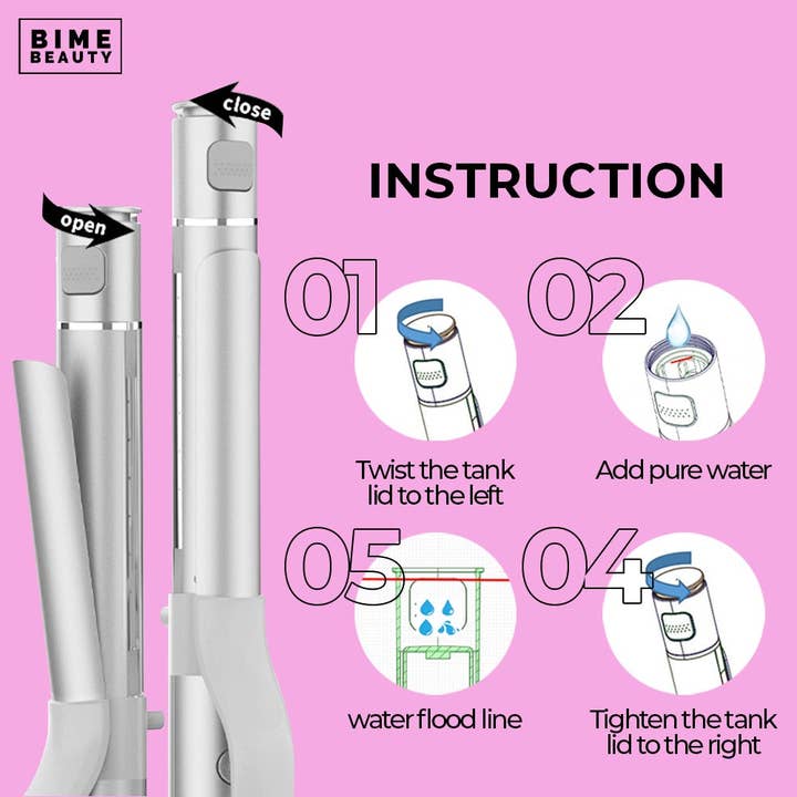 Bime Beauty - Wholesale Curling Iron/Wand - CurlStream Pro