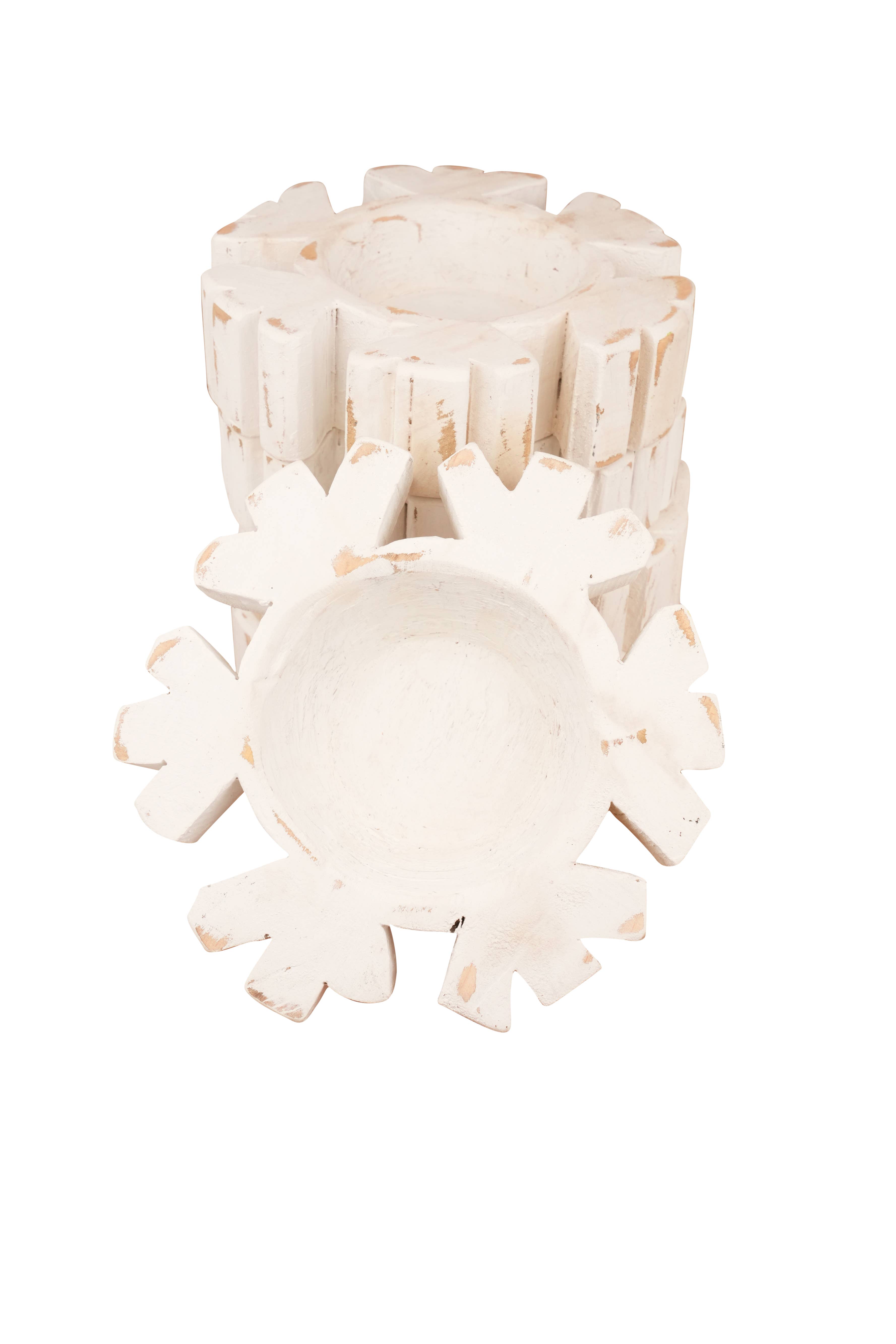 My Amigos Imports - Wholesale Kaarsenhouder - Snowflake Bowl-8-9 x 8-9 In-kerstkaars-Ready-Snowflake9