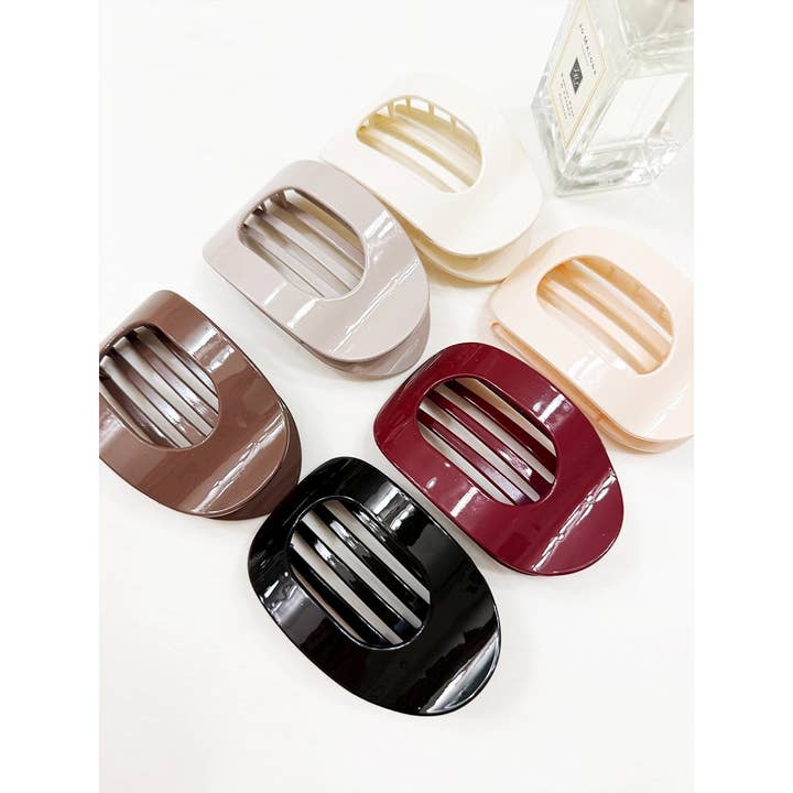 MIX COLOR Matte French Concord Hair Clips for wholesale on Faire1