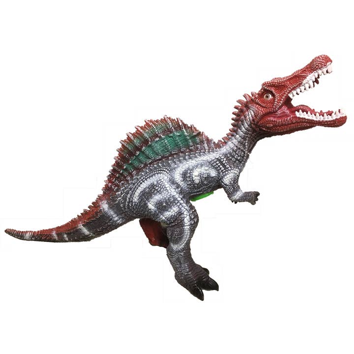 Spinosaurus 19" Vinyl Dinosaur Figurine with Sound Effects for wholesale by Texas Toy Distribution
