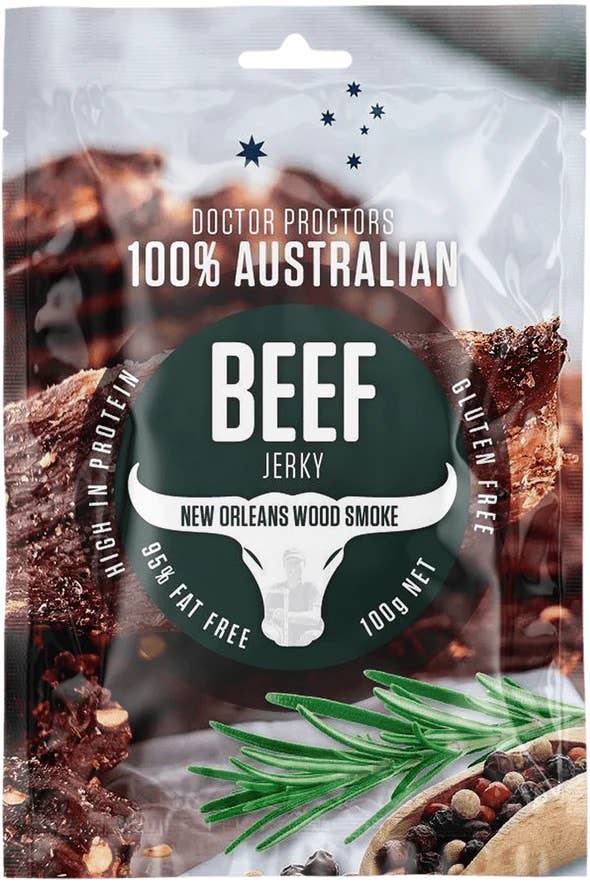 Doctor Proctor's - Wholesale Jerky - Doctor Proctor's New Orleans Wood Smoke 100g0