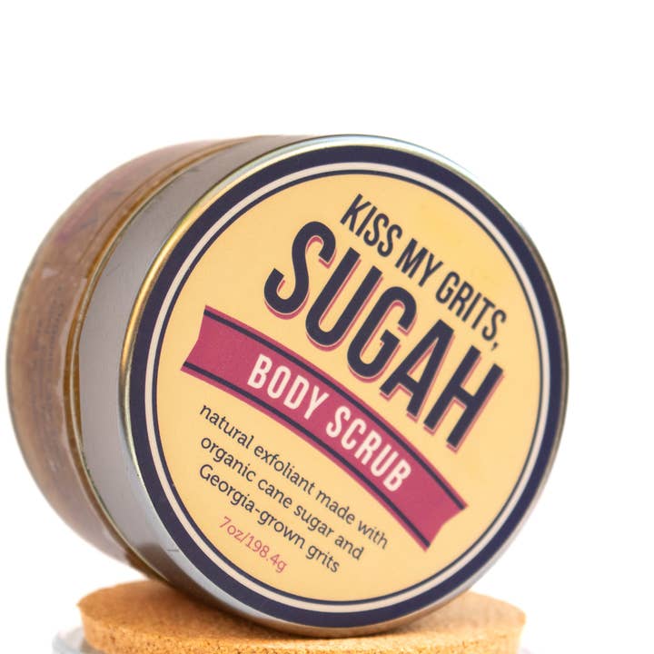 Kiss My Grits Sugah Body Scrub for wholesale by Salacia Salts | Soaps | Bath Bombs | Lip Balms | Soy Candles