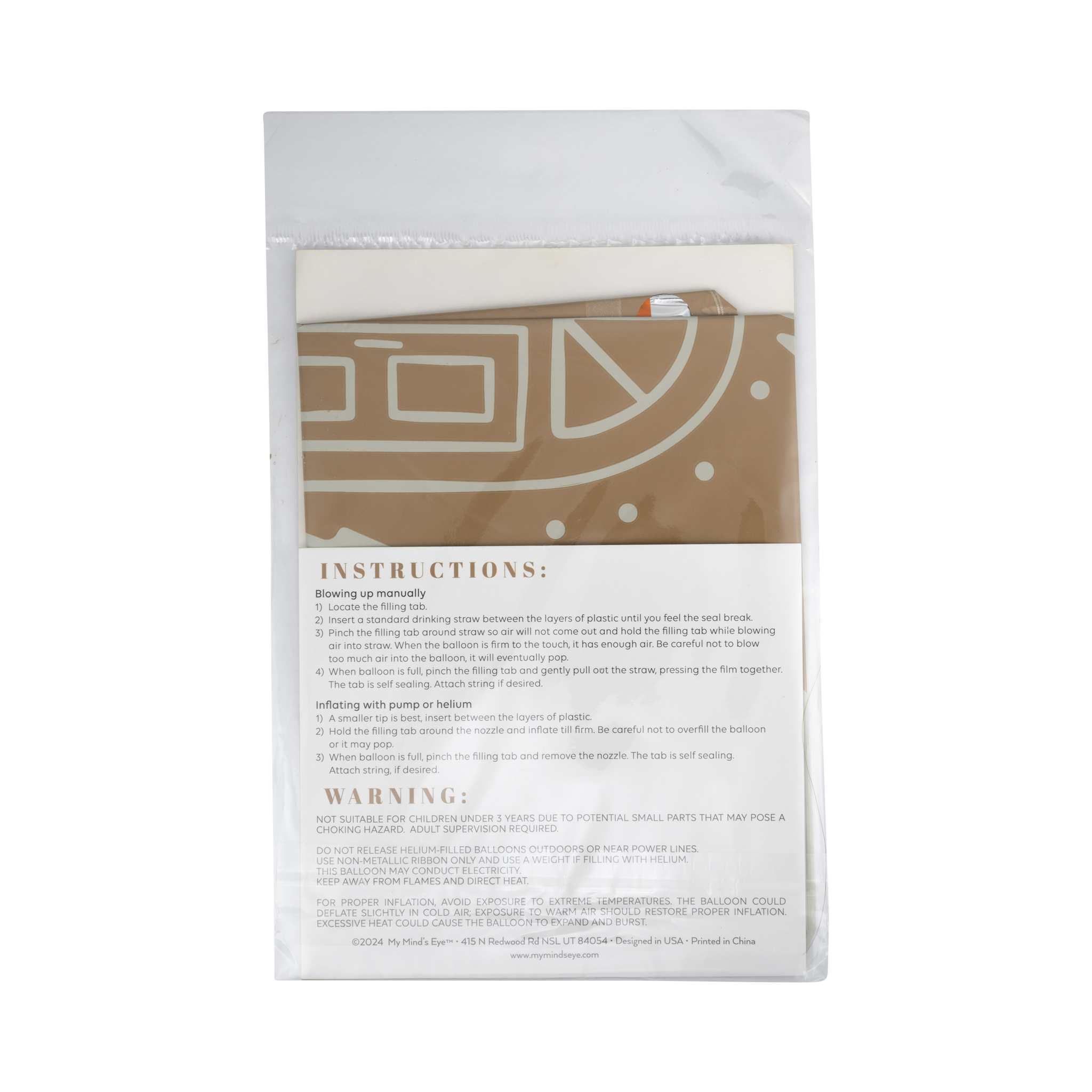 My Mind’s Eye – Großhandel Luftballons – GBD1116 - Lebkuchenhaus-Folienballon7