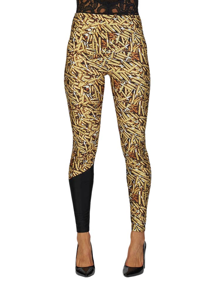 Leggings in Bullet Print for wholesale by Amy Page DeBlasio