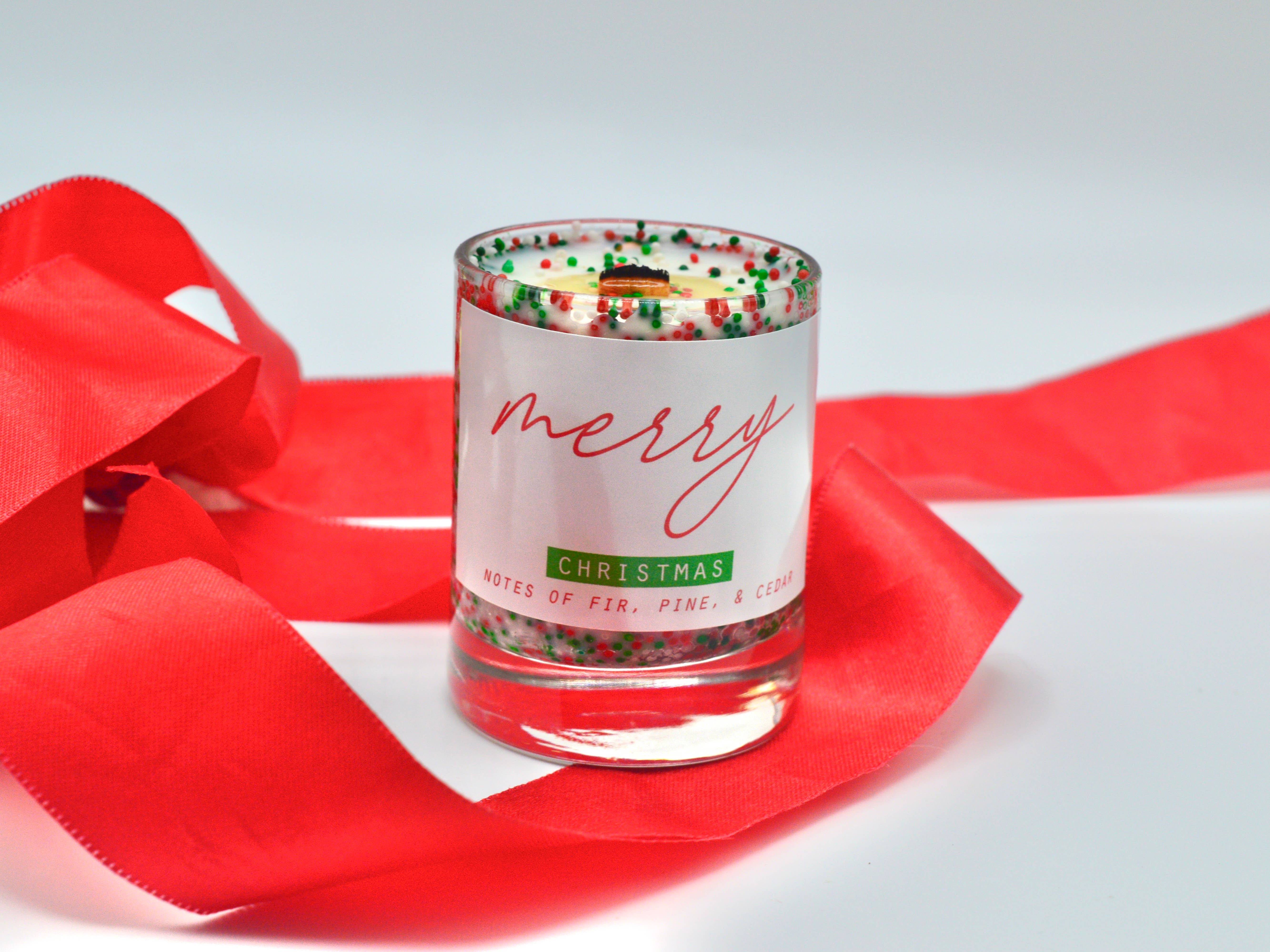 Continue Good – wholesale Jar/filled candle – Mini Merry Christmas Candle6