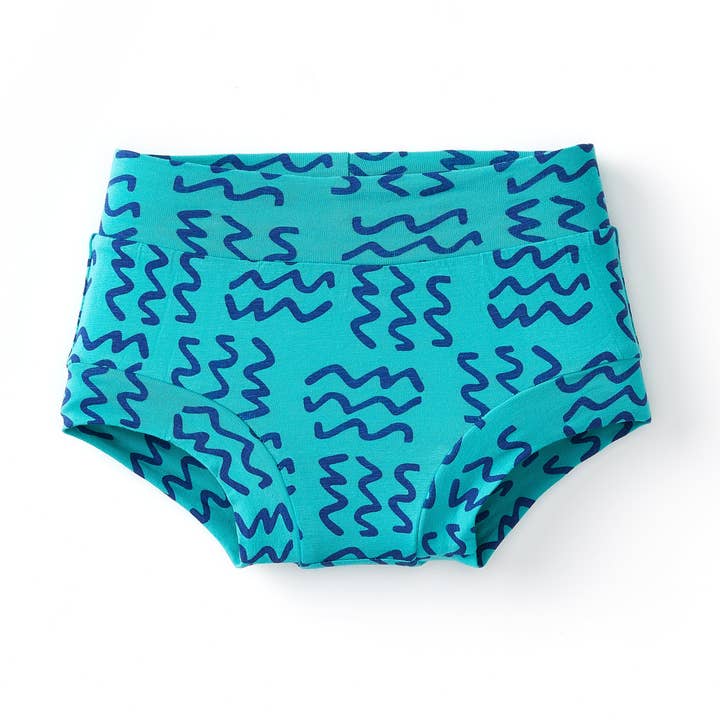 Bamboo & Organic Cotton Kids Underwear Brief - Squiggles and other Purchase Wholesale squinkies. Free Returns & Net 60 Terms on Faire trending on Faire.