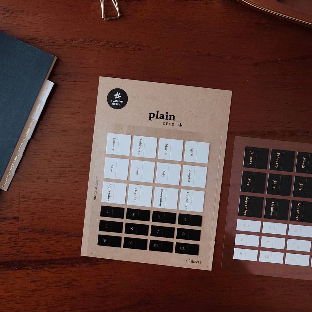 Suatelier Plain Deco Sticker - 44
