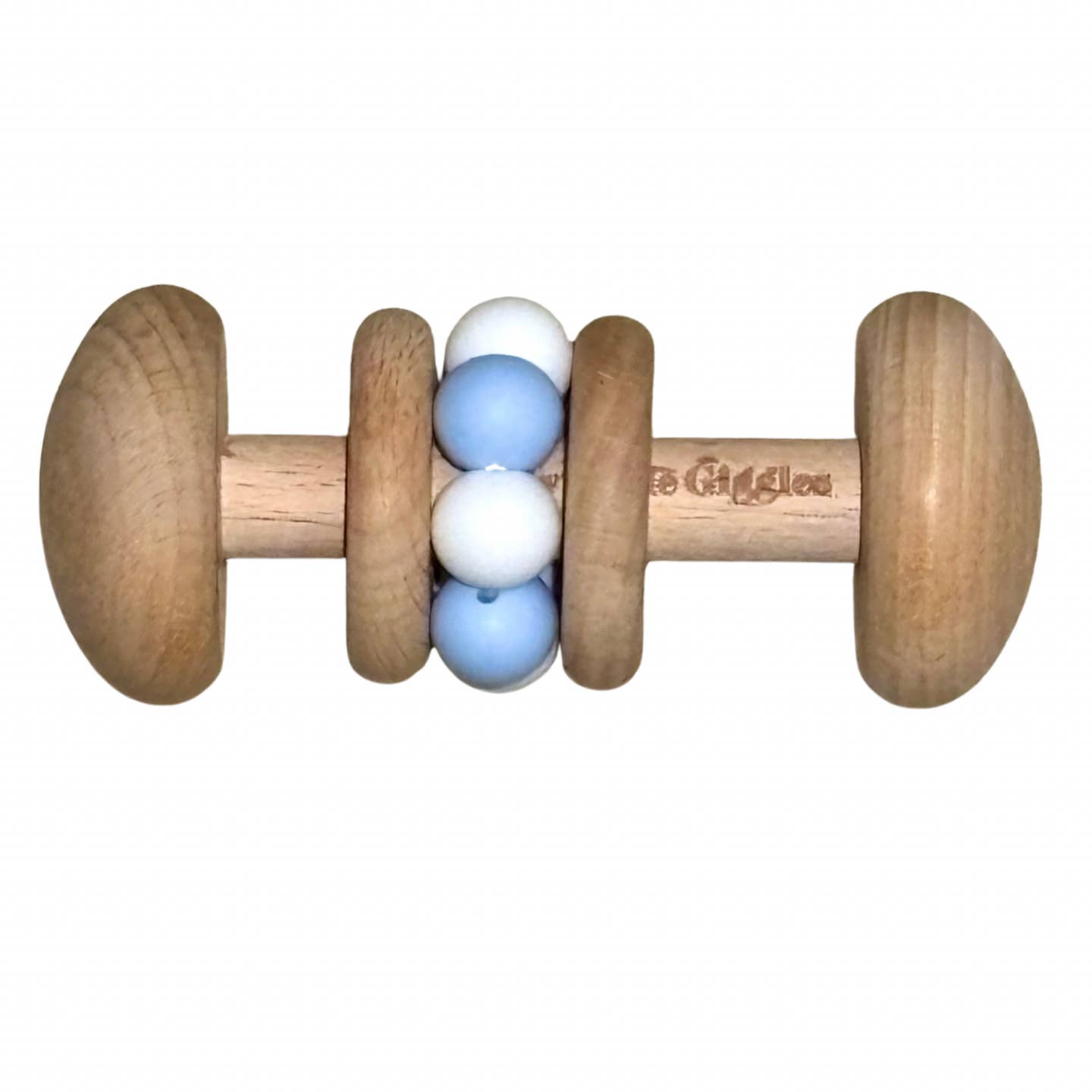 Wholesale Keepsake Baby Rattle Teether Duo for your store - Faire