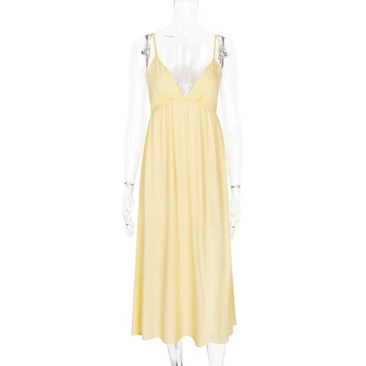 Miss Sparkling - Wholesale Dress - Women's - Maxi Slip Dress2