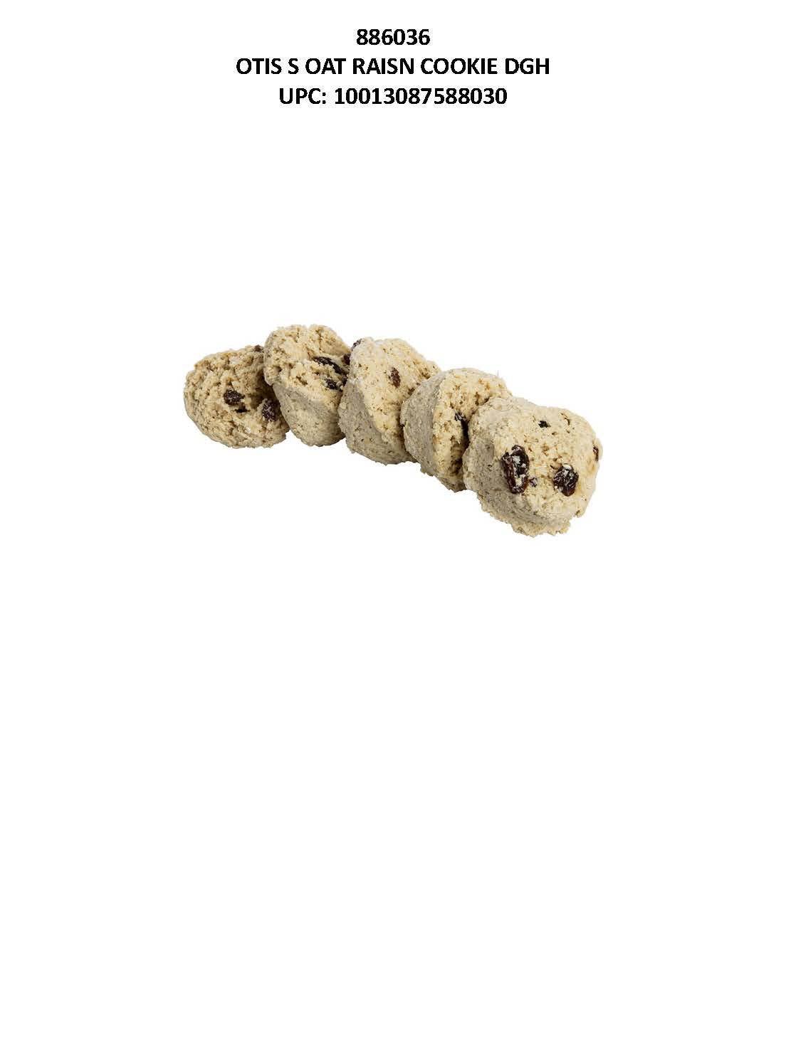 Shop The King - Wholesale Cookie Mix - Otis Spunkmeyer Cookie Dough Oatmeal Raisin 240ct0