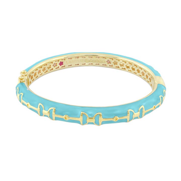 Equestrian Stirrup Bangle for wholesale by Lauren G Adams