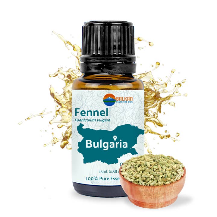 Huile essentielle de fenouil doux, 100 % pure, de source directe de la ferme pour la vente par Nature Packaged