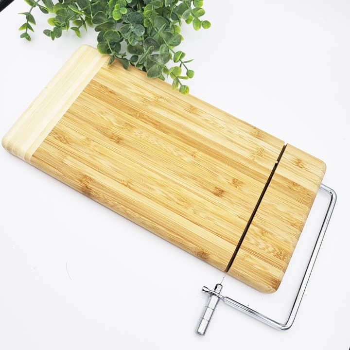 Inkwell Designers® - Wholesale Cutting Board - Personalized Cheese Cutting Board with Metal Cheese Cutter1
