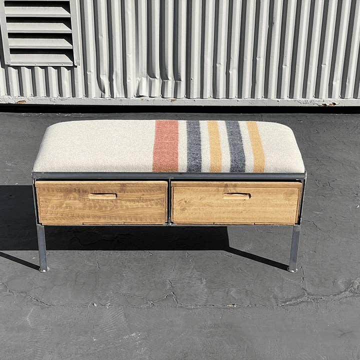 Uber Chic Home - Vente Bancs - Banc à deux tiroirs