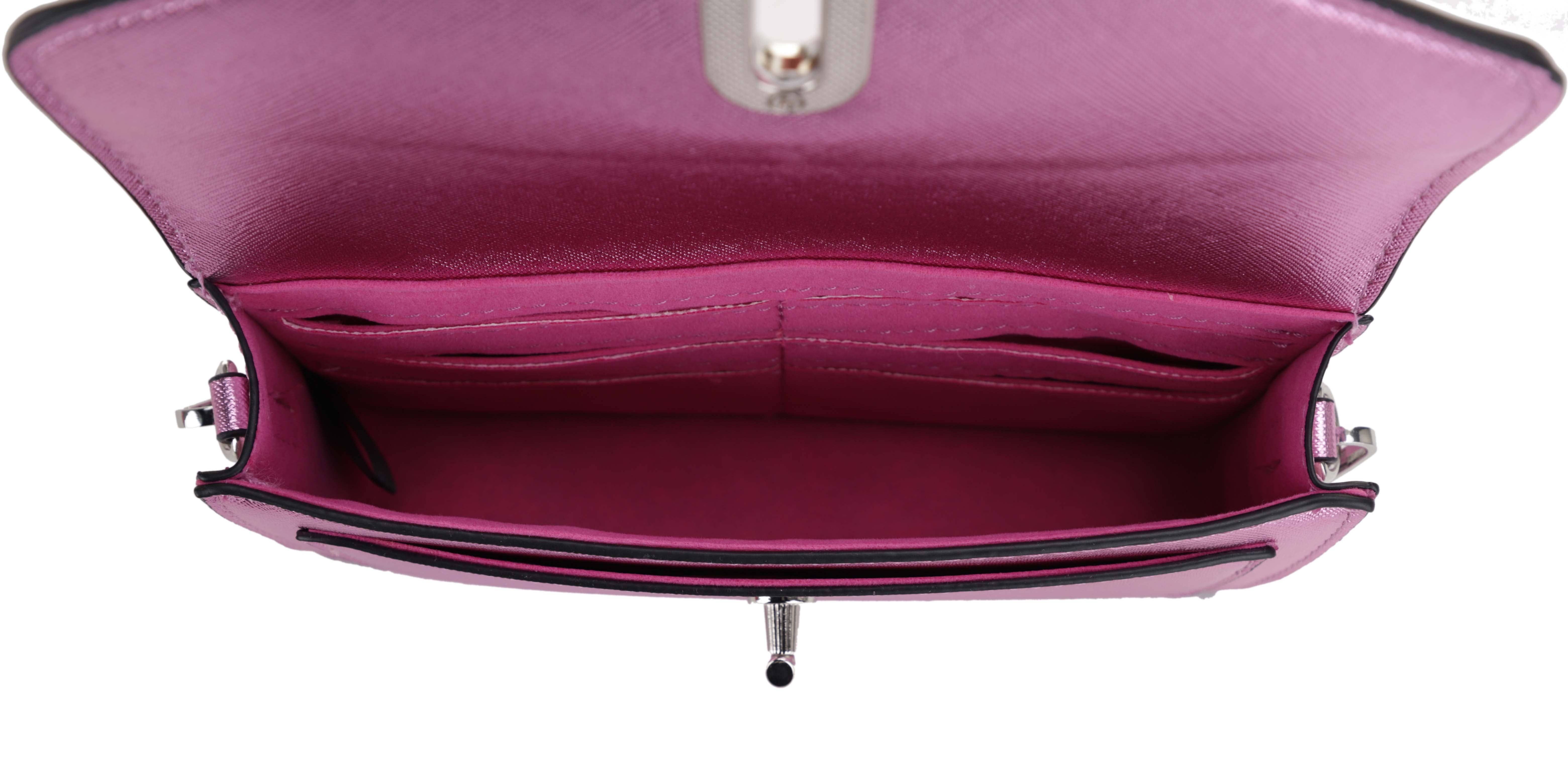 Isabelle Handbags - Vente Sac à bandoulière – femme - SJ20564 Sac bandoulière métallique à poches multiples7