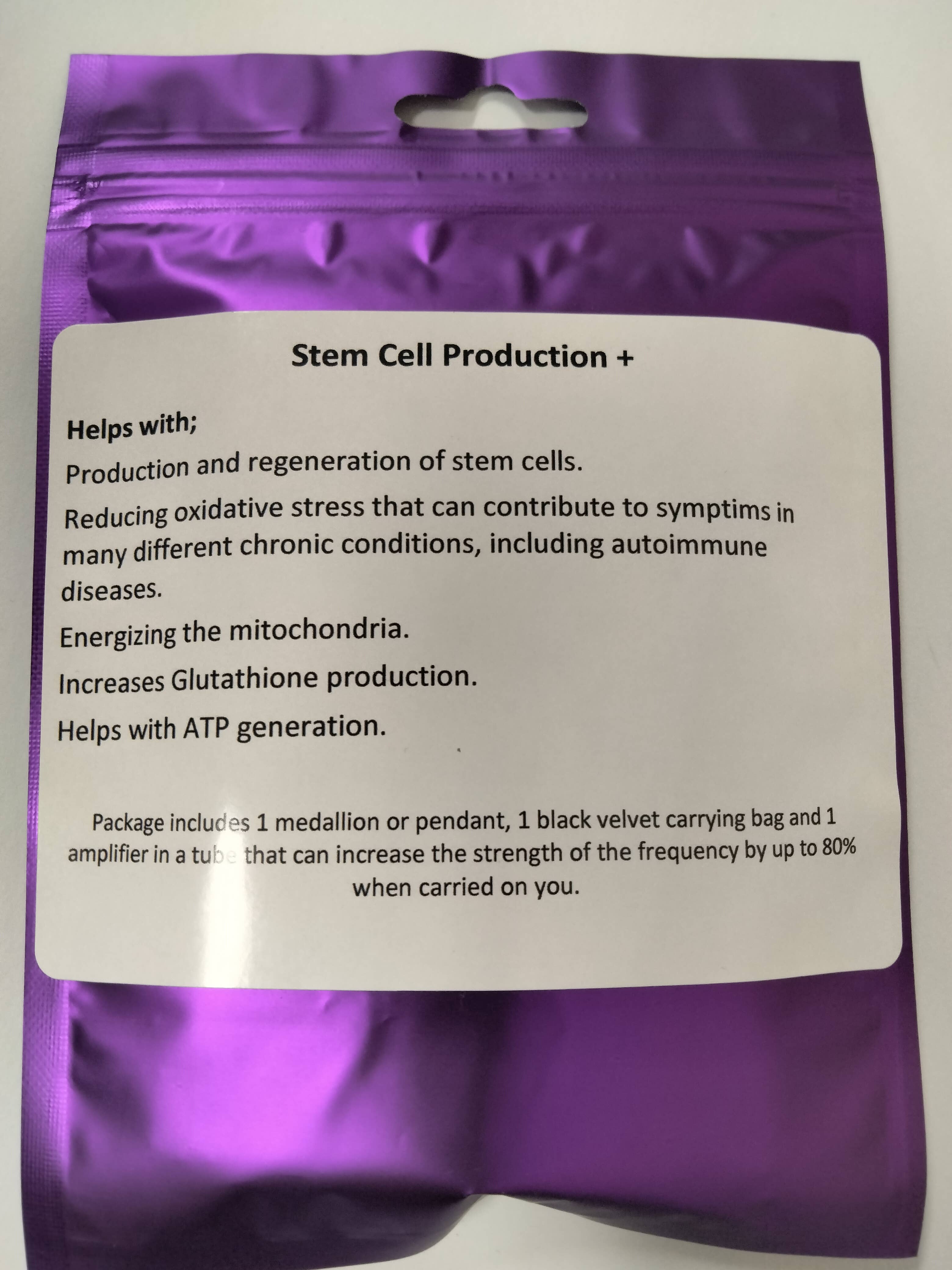 Scalar Frequency Healing - Vente Pierre et cristal de spiritualité - Production de cellules souches + - Aide au bien-être1