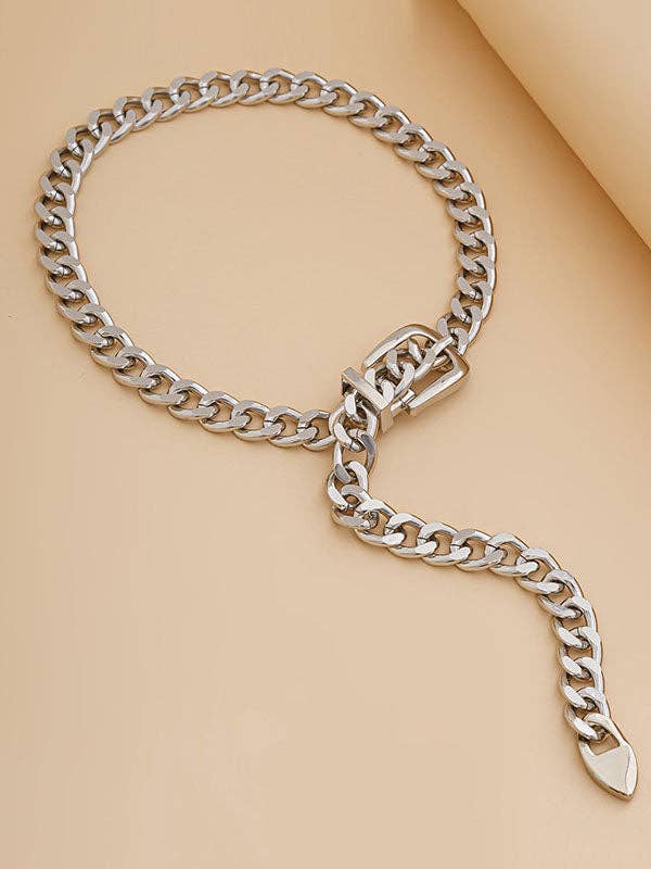 UZ Wholesale Store - Wholesale Link & Chain Necklace - Chains Geometric Solid Color Necklaces Accessories7