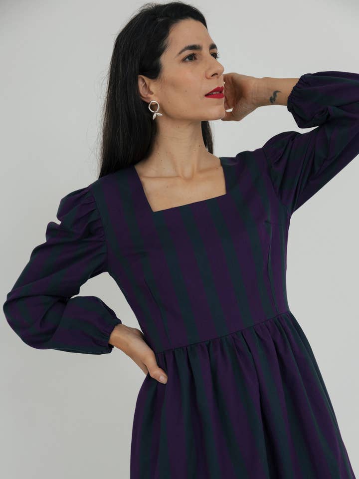 the Blueberry dress for wholesale by MARIA GÓIS