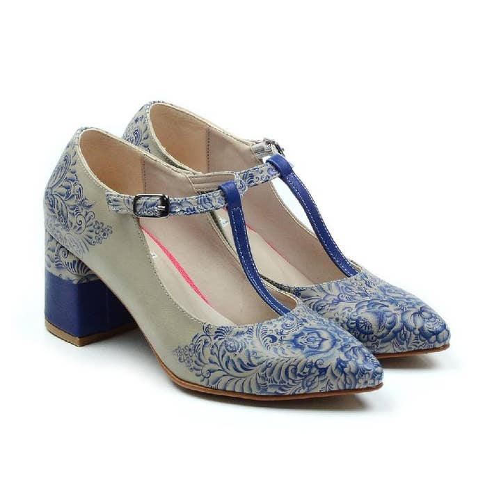 Sapatos de Salto STK303 por atacado de Goby