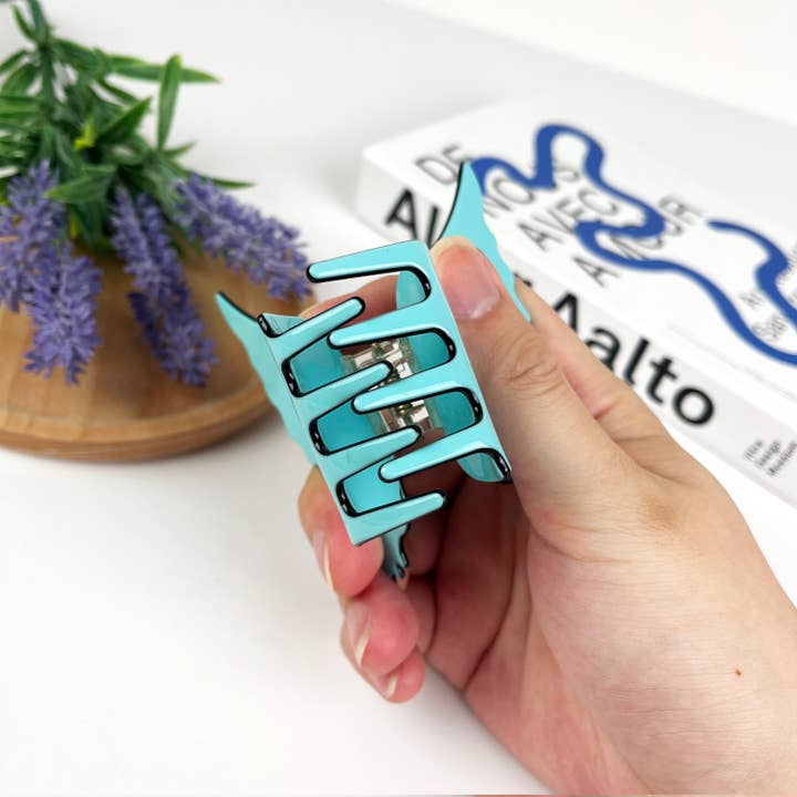 TheDivaSoap - Vendita all'ingrosso Fermaglio per capelli - Donna - Fermaglio per capelli a farfalla in acetato, fermagli ad artiglio ispessiti stile Y2K5