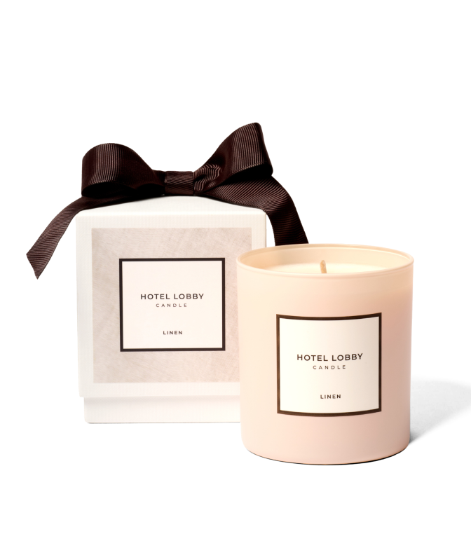 Hotel Lobby Candle - Wholesale Jar/Filled Candle - Linen - Luxury Soy Candle - 9.75 oz3