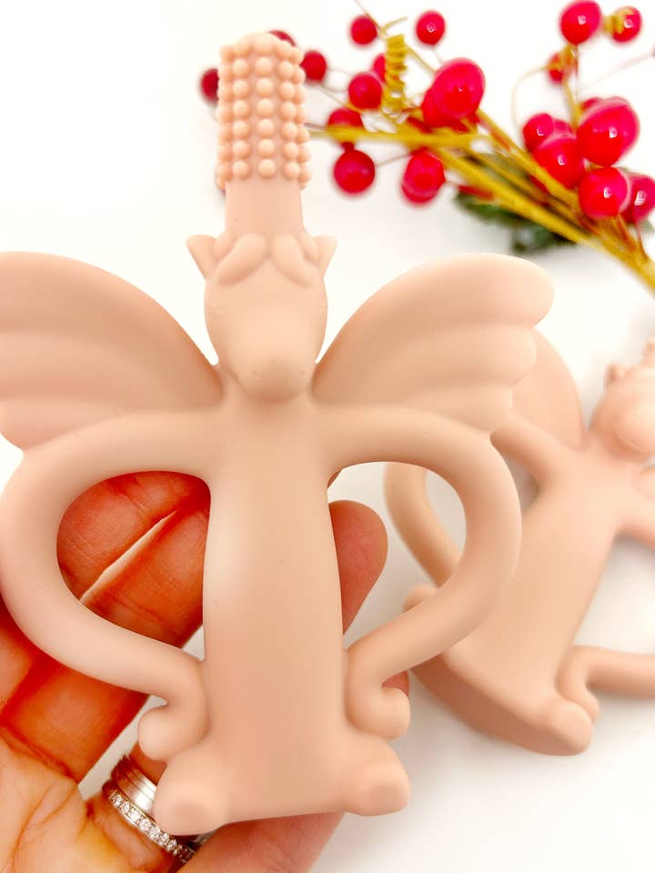 Unicorn Baby Toothbrush Teether Gift for wholesale by Gummy Chic