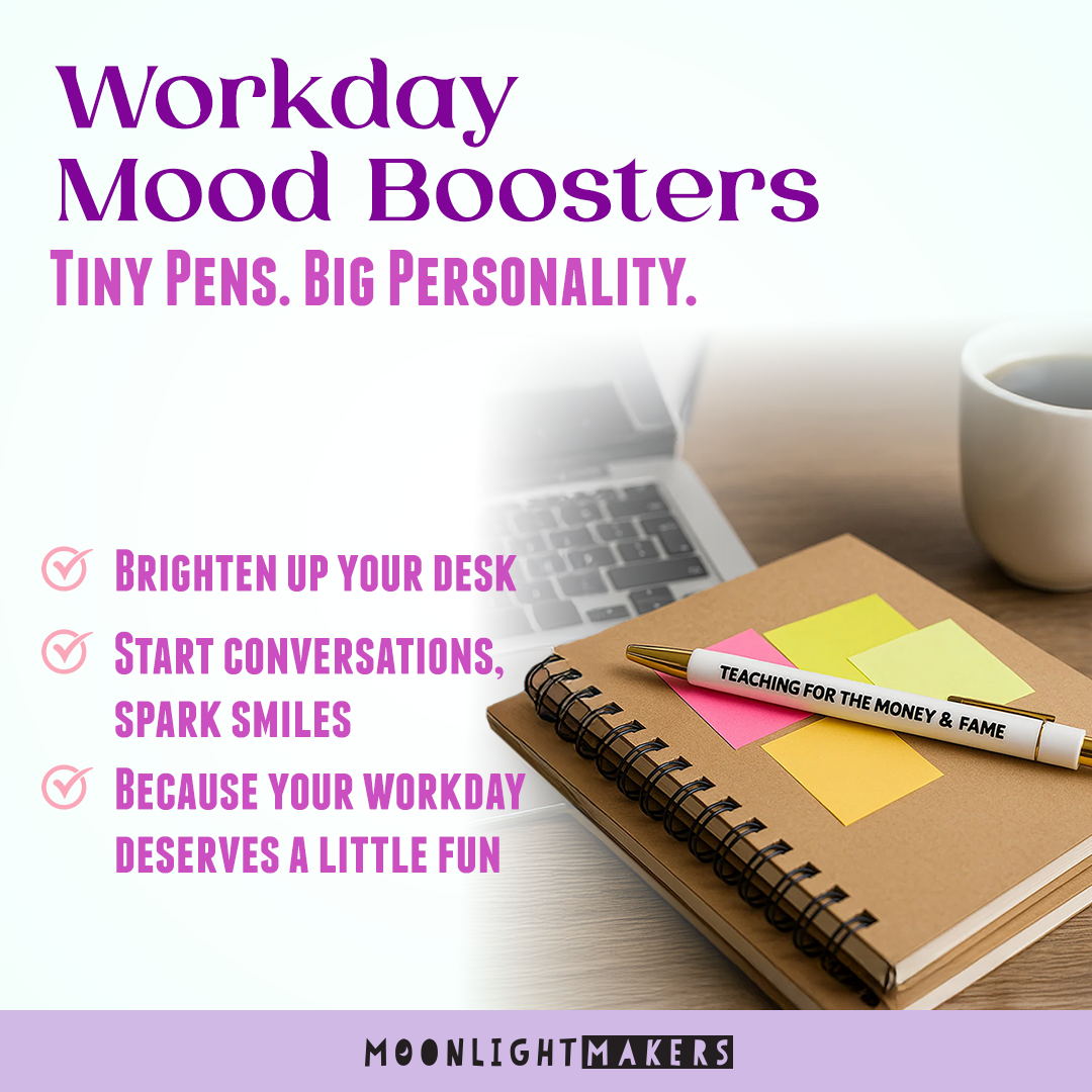 Moonlight Makers - Wholesale Pen - My Anxiety Has Anxiety - Funny Pen Set - Gift, Birthday6