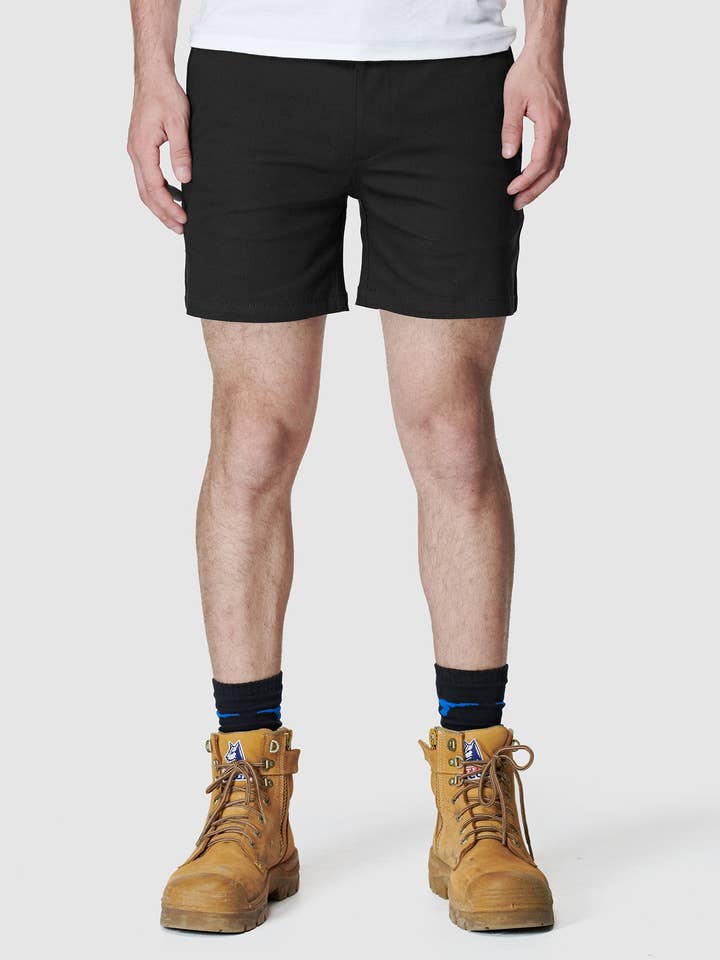 Mens Basic Short Black for wholesale by ELWD workwear