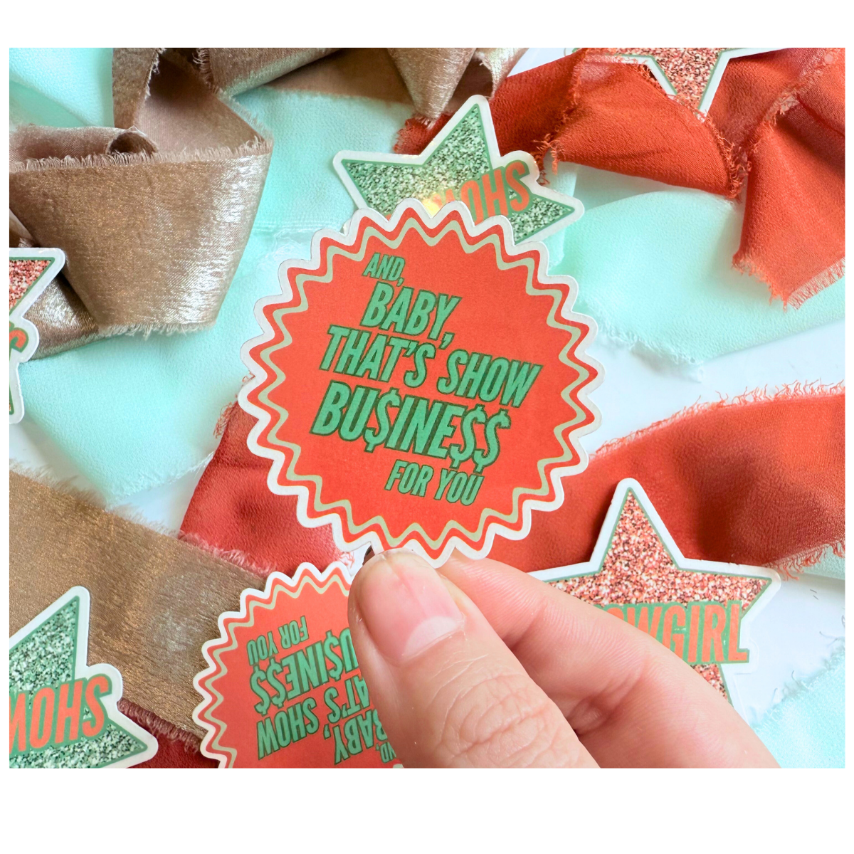 Typo Lettering Co - Wholesale Temporary Tattoo - Showgirl temporary tattoos for release|showgirl party1