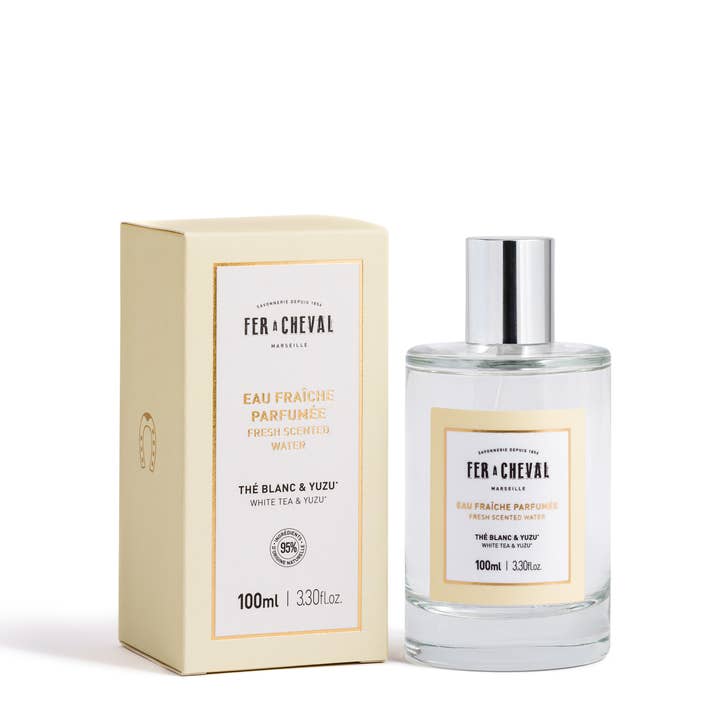 Eau fraîche parfumée Thé blanc et Yuzu 100 ml pour la vente par Fer à Cheval